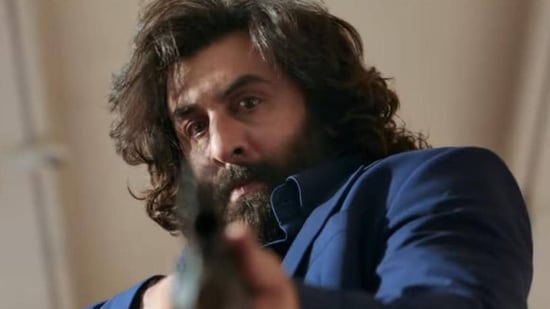 Ranbir Kapoor in a still from the Sandeep Reddy Vanga film.