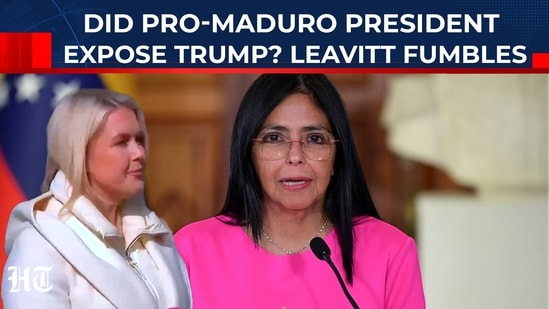 Delcy Rodriguez claims talks with Trump, Rubio