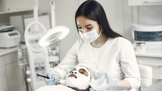 Regular in-salon treatments, every 4–6 weeks, can enhance skin health.