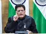 Union Minister of Commerce and Industry, Piyush Goyal, addresses the media on the India-US trade deal, in New Delhi on Tuesday. (@PiyushGoyal X/ANI Video Grab)
