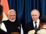 Russian President Vladimir Putin and Prime Minister Narendra Modi attend a meeting on the sidelines of the Shanghai Cooperation Organisation (SCO) summit in Tianjin, China.