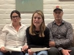 Savannah Guthrie, accompanied by her siblings Annie and Camron, speaks in a video message after mom Nancy's kidnapping