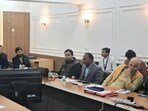 The district health authorities during a meeting of the district health committee held earlier this Monday flagged poor OPD performance at the community health centre (CHC) in Badalpur, Greater Noida, where patient footfall has remained below expectations. (HT Photo)