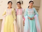 embroidered kurta sets for women(Pinterest)