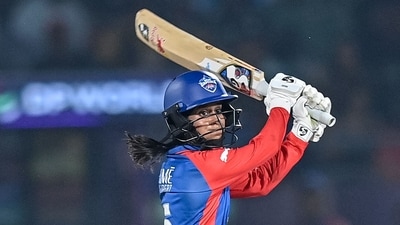 Jemimah Rodrigues registered 57 off 37 balls. (AFP) Jemimah Rodrigues registered 57 off 37 balls. (AFP)