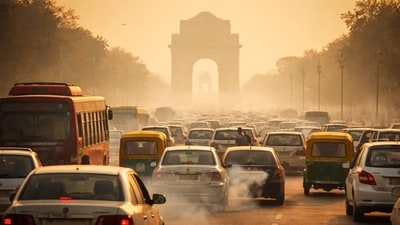 The panel has proposed an immediate phase-out of BS-I, BS-II and BS-III vehicles in Delhi-NCR. It is also examining a five-year window to remove BS-IV vehicles from the region. (AI-generated representative image) The panel has proposed an immediate phase-out of BS-I, BS-II and BS-III vehicles in Delhi-NCR. It is also examining a five-year window to remove BS-IV vehicles from the region. (AI-generated representative image)