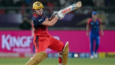 Meanwhile, Georgia Voll slammed 79 runs off 54 balls, packed with 14 fours. (PTI) Meanwhile, Georgia Voll slammed 79 runs off 54 balls, packed with 14 fours. (PTI)