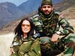 Celina Jaitly with brother Vikrant Jaitly (Retd)