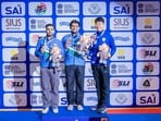 Shooters on the podium. (HT)