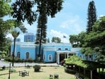 A techie stripped naked outside Bangalore Club in central Bengaluru. 