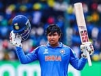 Vaibhav Sooryavanshi during his knock.