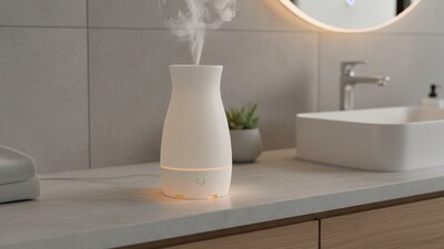 Bathroom scent: Introduce a ceramic diffuser or a subtle candle. Fragrance is an invisible layer of luxury most bathrooms miss. Bathroom scent: Introduce a ceramic diffuser or a subtle candle. Fragrance is an invisible layer of luxury most bathrooms miss. 