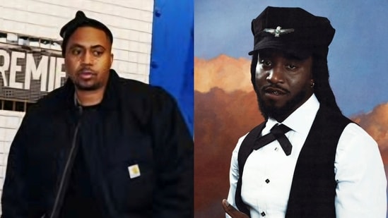 Nas made the comments in a post after Shaboozey used his Grammys platform to praise immigrants and their contributions to the country. (Official Instagram accounts of Nas and Shaboozey)