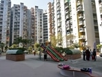 Ghaziabad The park adjacent to the incident site has harldy witnessed visitors and woman and children have stayed away ever since the three girls jumped and died by suicide from their ninth-floor flat in Ghaziabad. 