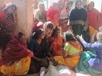 In a fresh elephant attack, two people were killed and three others seriously injured in Gangpur village in Gomia block (HT Photo)