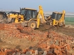 On February 5, demolition was carried out in Rohillapur, where around 18,000 square metres of land within the Hindon river floodplain had been encroached (HT)