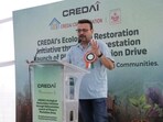 Shekhar Patel, CREDAI president, said the real estate body plans to undertake a reforestation drive across 1 lakh acres of land in India over the next five years.