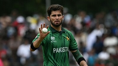 Shaheen Afridi had a rare off day with the ball, taking just one wicket and conceding 28 runs in the three overs he bowled. (AFP) Shaheen Afridi had a rare off day with the ball, taking just one wicket and conceding 28 runs in the three overs he bowled. (AFP)