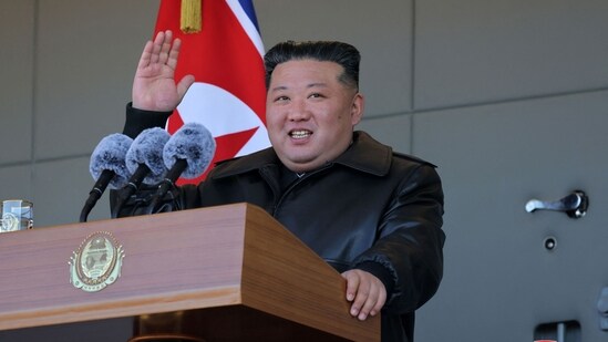 North Korean leader Kim Jong Un had visited various military and economic facilities ahead of the Congress (File Photo/AFP)