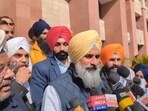 Majithia further alleged that senior police officers, including the DGP, monitored his private activities through CCTV cameras. (HT Photo) Majithia further alleged that senior police officers, including the DGP, monitored his private activities through CCTV cameras. (HT Photo)