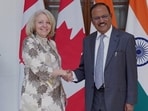 The two sides also agreed to “enable practical collaboration on respective priorities” and to appoint security and law-enforcement liaison officers during NSA Doval’s meeting with Nathalie Drouin (FILE) The two sides also agreed to “enable practical collaboration on respective priorities” and to appoint security and law-enforcement liaison officers during NSA Doval’s meeting with Nathalie Drouin (FILE)