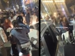 The incident was caught on camera and is now going viral on social media.
