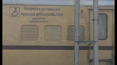 Spillover from general compartments and limited checks leave reserved seats inaccessible. (HT Photo) Spillover from general compartments and limited checks leave reserved seats inaccessible. (HT Photo)