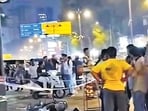 Building owner booked after slab collapse injures two