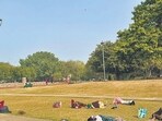 While most visitors come with family and friends, the park is also envisioned as a cultural hub. (Mayank Austen Soofi) While most visitors come with family and friends, the park is also envisioned as a cultural hub. (Mayank Austen Soofi)