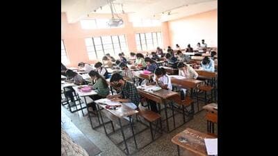 In a bid to reduce stress of board exams starting from February 25, the Board of School Education Haryana (BSEH) has decided to give another chance to students who wish to improve their performance in a single subject or multiple subjects. (HT File) In a bid to reduce stress of board exams starting from February 25, the Board of School Education Haryana (BSEH) has decided to give another chance to students who wish to improve their performance in a single subject or multiple subjects. (HT File)