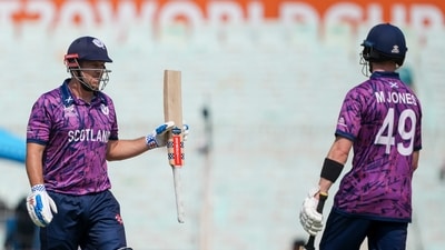 Munsey put together a 126-run partnership with fellow opener Michael Jones, setting the table for the power-hitting that was to follow soon after. (PTI) Munsey put together a 126-run partnership with fellow opener Michael Jones, setting the table for the power-hitting that was to follow soon after. (PTI)