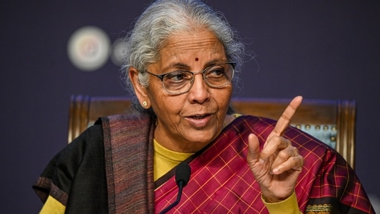The finance minister said two committees formed on administrative reforms in the previous budget had submitted their inputs and that Niti Aayog was working on it. (Bloomberg file photo)