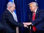 US Iran tensions highlights: File photo of US President Donald Trump with Israel's Prime Minister Benjamin Netanyahu.