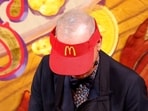Actor Michael Keaton dressed as a McDonalds employee. (Representational)