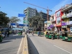 Project to add covered walkways, wayfinding, CCTV and universal access as metro links boost footfall; consultant to draft report for traffic management. (Parveen Kumar/HT) Project to add covered walkways, wayfinding, CCTV and universal access as metro links boost footfall; consultant to draft report for traffic management. (Parveen Kumar/HT)