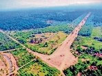 Proposed Dhalbhumgarh airport site near Jamshedpur (HT PHOTO)