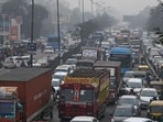 The details of the plan were shared by Delhi government as part of its pollution action plan for 2026 submitted to the Commission for Air Quality Management (CAQM). (RAJ K RAJ /HT PHOTO)