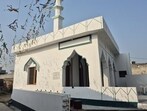 The newly constructed mosque at Punawal village of Sangrur district. (HT)