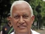Water resources minister Barinder Kumar Goyal (HT File)