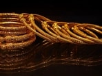 Gold, silver rates today highlights: Gold prices in Delhi have fallen, dropping from <span class='webrupee'>₹</span>15,806 to <span class='webrupee'>₹</span>15,687 per 10 gram.