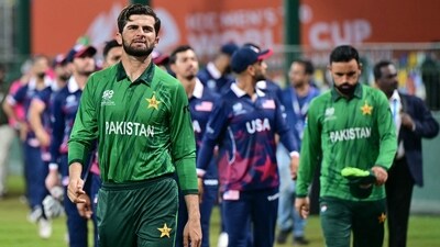 USA won the toss ahead of the game and put Pakistan to bat. (AFP)
