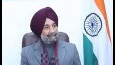 Seeking to transform the Shaheed Bhagat Singh International Airport into a major global gateway, Rajya Sabha member Satnam Singh Sandhu on Tuesday urged the Union government to designate the airport as a point of call. Seeking to transform the Shaheed Bhagat Singh International Airport into a major global gateway, Rajya Sabha member Satnam Singh Sandhu on Tuesday urged the Union government to designate the airport as a point of call.