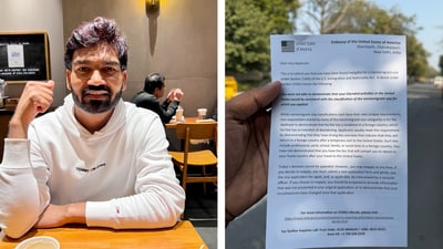 Jasveer Singh, CEO of Knot Dating, says his US visa was denied. Jasveer Singh, CEO of Knot Dating, says his US visa was denied.