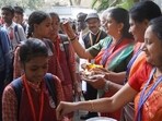 42 cases of irregularities were reported across all divisions of Maharashtra during the HSC English examination held on the first day on February 10. (MAHENDRA KOLHE/HT)