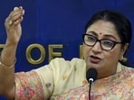 The chief minister said the scheme will now be known as the Lakhpati Bitiya Yojana. (PTI photo)