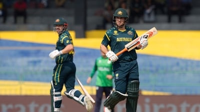 Travis Head, the stand-in captain of Australia and opted to bat first vs Ireland. (AP) Travis Head, the stand-in captain of Australia and opted to bat first vs Ireland. (AP)