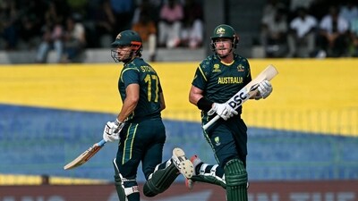 Matt Renshaw and Marcus Stoinis stitched together an important partnership for Australia bringing them back into the game. (AFP) Matt Renshaw and Marcus Stoinis stitched together an important partnership for Australia bringing them back into the game. (AFP)