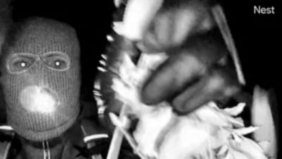 In this handout photo provided on February 10, 2026 by Pima County Sheriffs Department, shows a surveillance image of an armed subject in connection with the disappearance of Savannah Guthrie's mother, Nancy Guthrie. New images released by the FBI on Tuesday show a person in a full face balaclava apparently tampering with a front door camera outside the home of the mother of a US TV host who has been missing for ten days. (AFP) In this handout photo provided on February 10, 2026 by Pima County Sheriffs Department, shows a surveillance image of an armed subject in connection with the disappearance of Savannah Guthrie's mother, Nancy Guthrie. New images released by the FBI on Tuesday show a person in a full face balaclava apparently tampering with a front door camera outside the home of the mother of a US TV host who has been missing for ten days. (AFP)