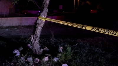 Crime scene tape blocks off a street, where a person was detained for questioning after the disappearance of Nancy Guthrie, the 84-year-old mother of U.S. journalist and television host Savannah Guthrie, who went missing from her home, in Rio Rico, Arizona, U.S., February 10, 2026.  REUTERS/Rebecca Noble (REUTERS)