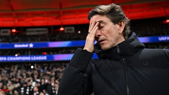 Tottenham sack Thomas Frank as relegation battle intensifies. (AFP)